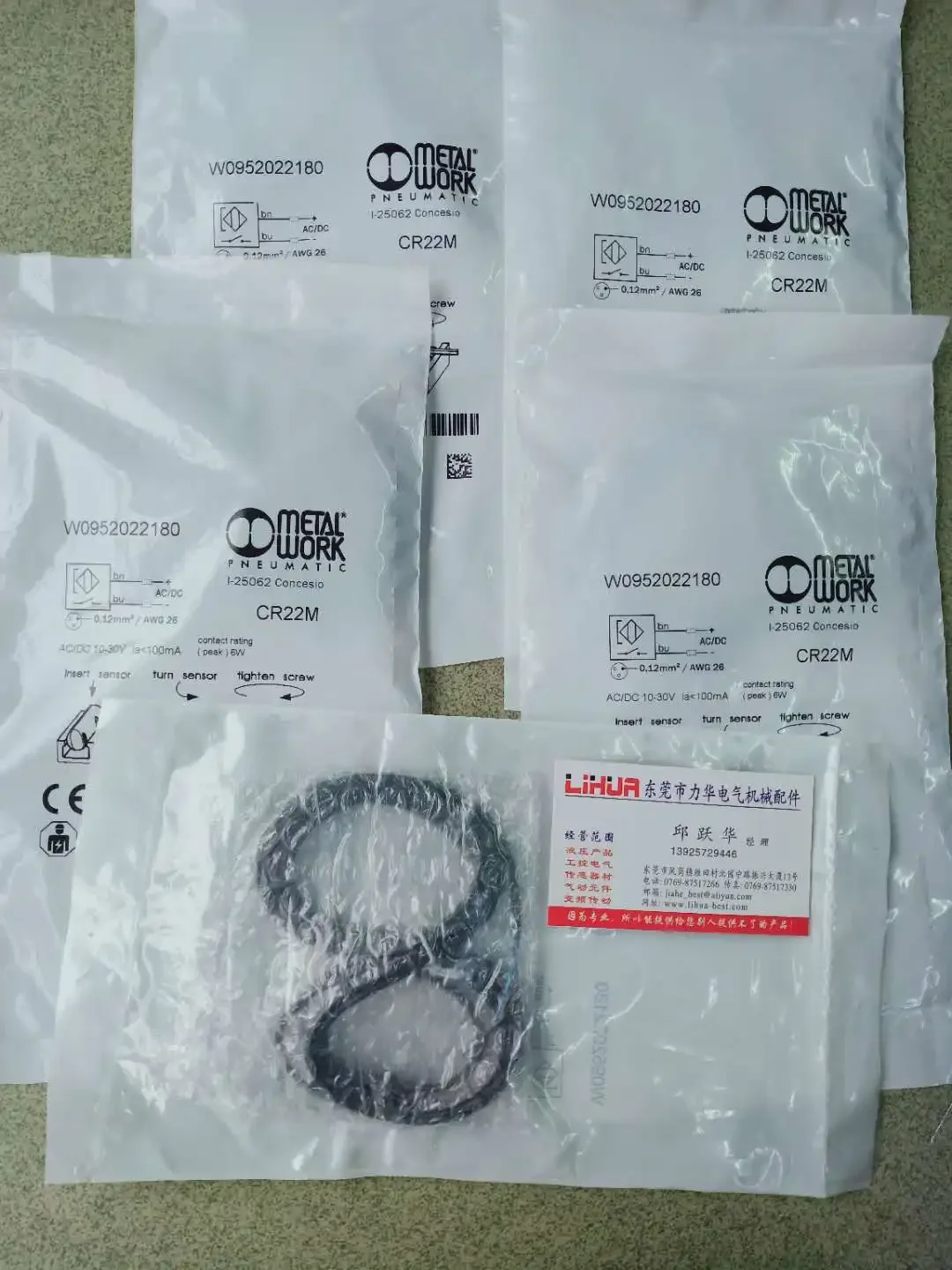 

Italian METAL WORK Magnetic Switch CR22M W0952022180