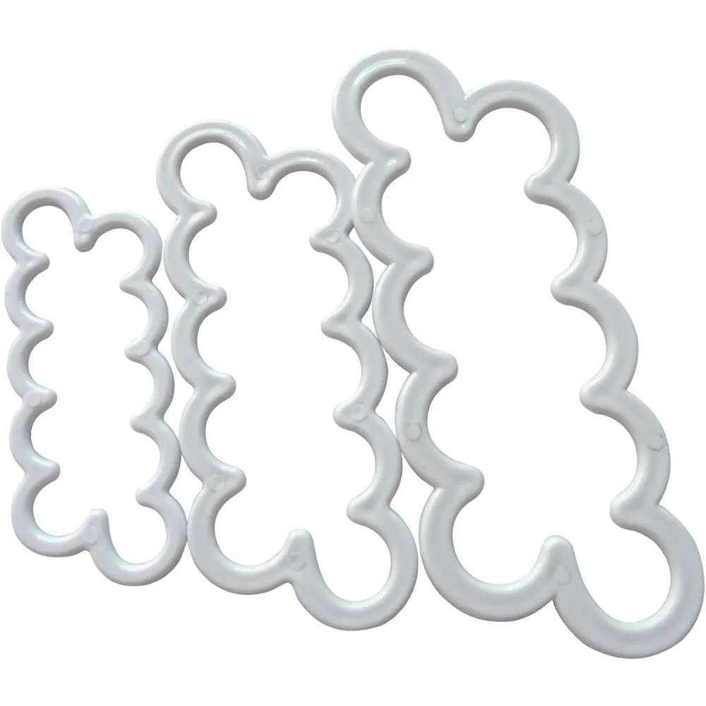 

Cake Decorating Gumpaste Flowers Sugar Craft Easiest Rose Ever Mold Fondant Rose Maker (3pcs White)