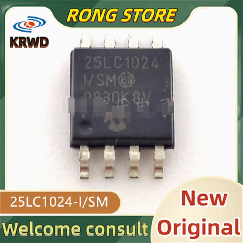 

5PCS 25LC1024I/SM New and original 25LC1024-I/SM 25LC1024-I 25LC1024 SOP-8