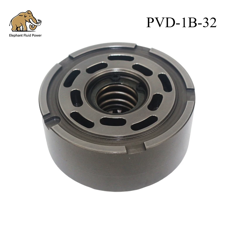 Excavator Hydraulic Main Pump Spare Parts PVD-1B-32 Cylinder Block
