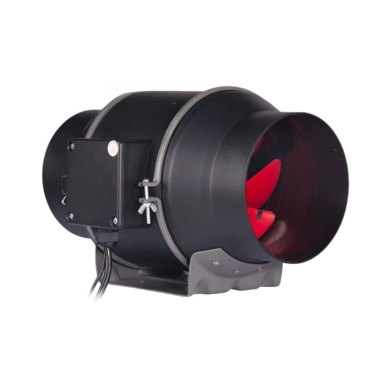 

Strong wind industrial exhaust fan, black oblique flow booster duct fan, indoor high-speed soft sound ventilation exhaust fan