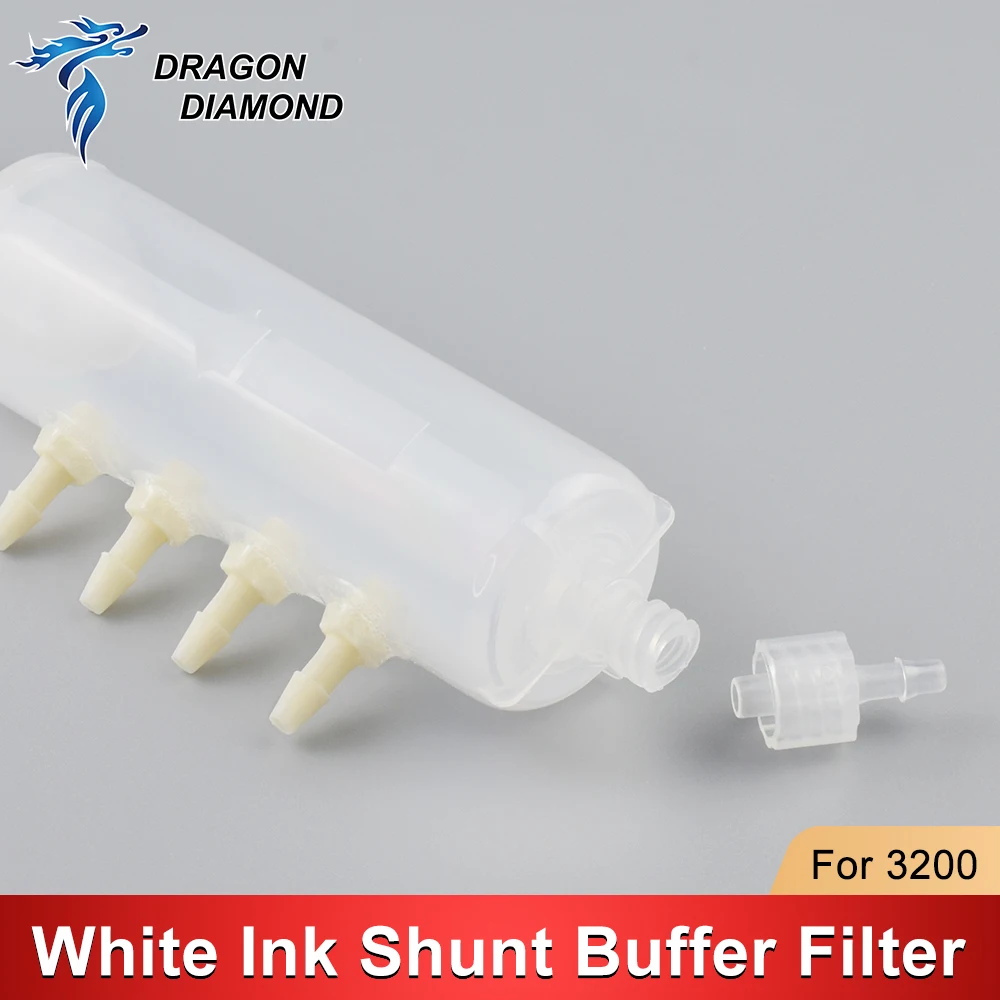 2PCS Ink Shunt Buffer filter for Epson XP600 4720 I3200 printhead Ink Circulation Splitter Diverter for DTF DTG printer