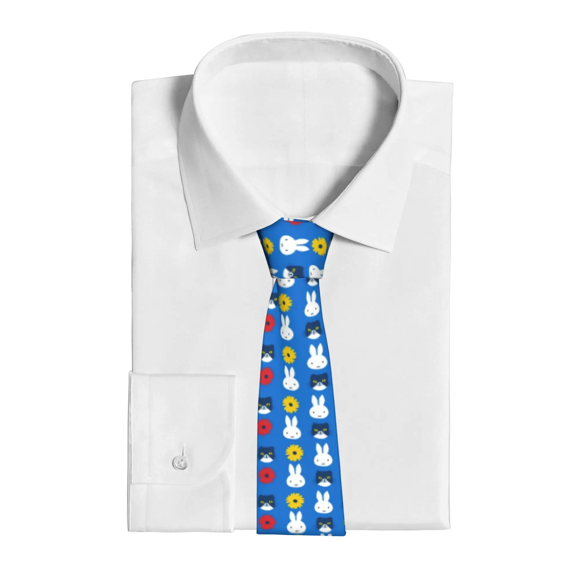 Miffyy  Necktie Men Women Polyester 8 cm Neck Tie for Men Fashion Classic Shirt Accessories Gravatas Wedding Party