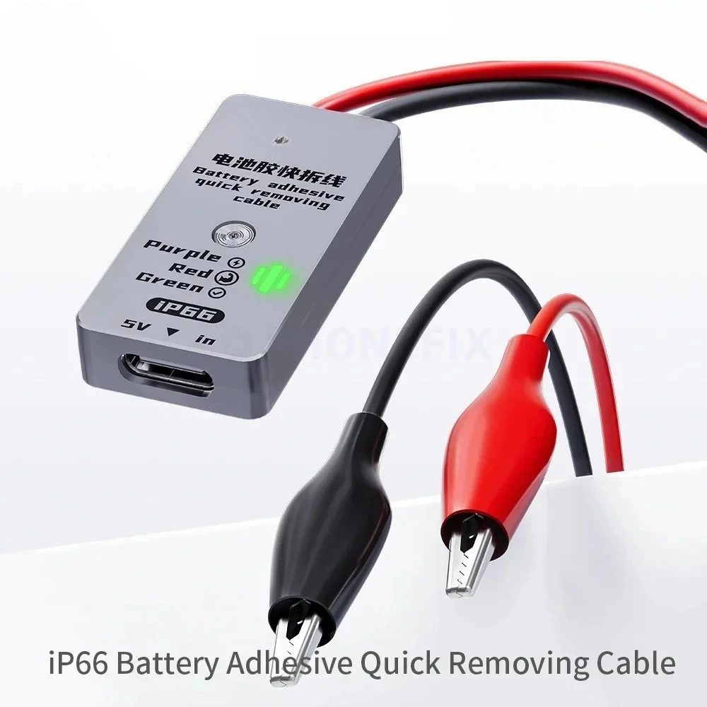 

IP66 Battery Adhesive Quick Release Cable for IPhone 16/16Plus Battery Adhesive Quick Removing Disassembly