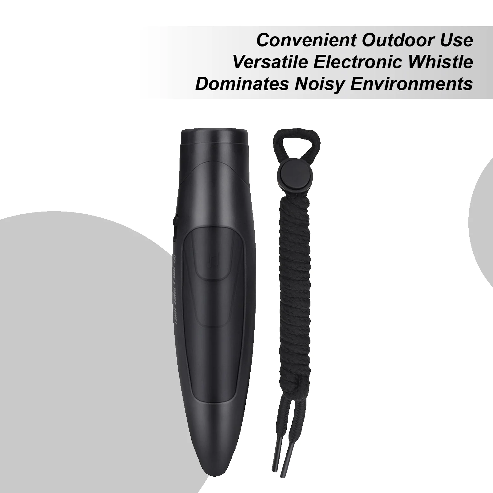 

Электронный свисток для учителей, регулируемый звуковой свисток с чистым звуком, звуковой сигнал для любителей учителей, уличного класса, домашнего животного