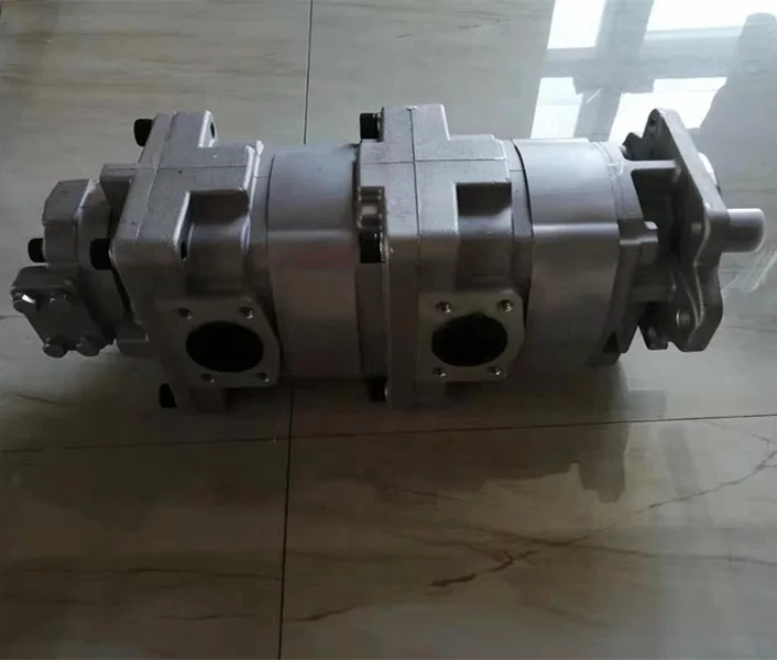 705-56-34590 gear pump ass'y HM350-1 hydraulic pump 705-56-34590 OEM with high quality from Jining Qianyu supplier