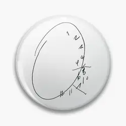 Hannibal Clock Pin Buttons Brooches  Jewelry Accessory Customize Brooch Fashion Lapel Badges