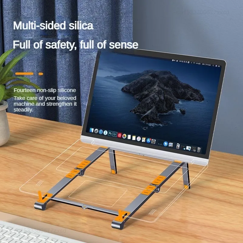 Youpin Oatsbasf Portable Laptop Stand Aluminum Computer Bracket Macbook Air Pro Holder Accessories Foldable Lap Top Base for Pc