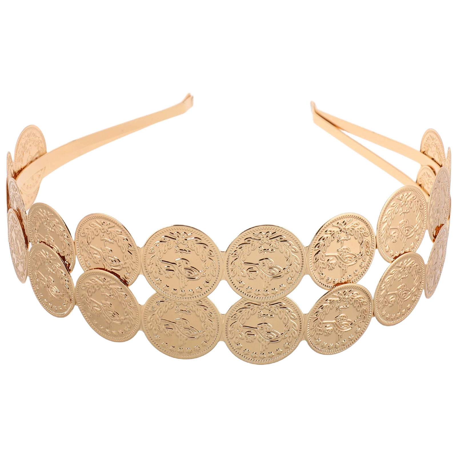 

Headband Metal for Hair Coin Man Golden Chain Jewelry Women Headbands Diy Accessories