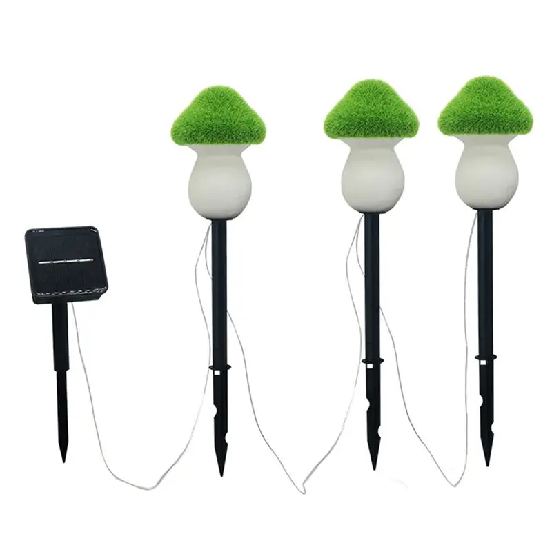 

WORTHOWN-LED Solar Mushroom String Lights Outdoor Landscape Fairy Lamp Outdoor Lighting Lawn Lamp For Lawn Garden Patio Christma