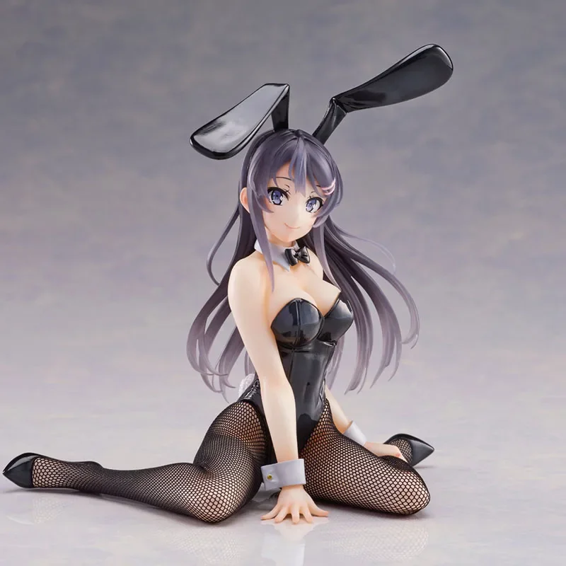 TAITO Original  AMP+ Rascal Does Not Dream of Bunny Girl Senpai Sakurajima Mai Bunny Girl Anime Action Figures Toys Gift