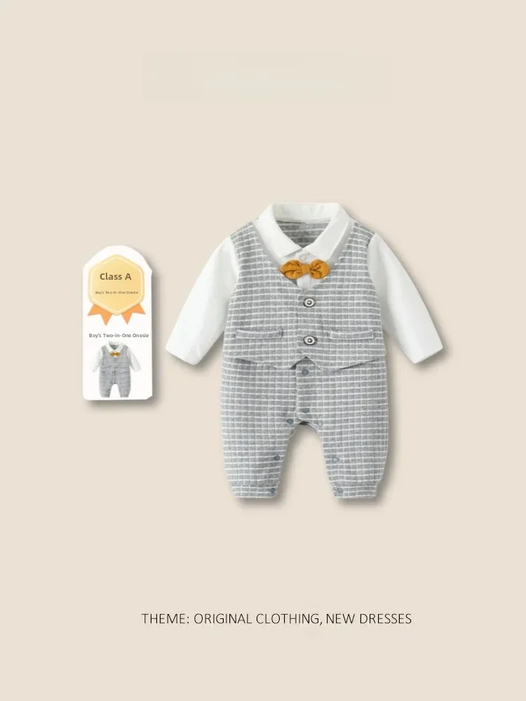 completo-per-il-primo-compleanno-di-un-bambino-abbigliamento-per-il-100°-giorno-vestiti-per-la-primavera-e-l'autunno-elegante-tutina-da-gentiluomo-tutina-in-cotone-e-poliestere