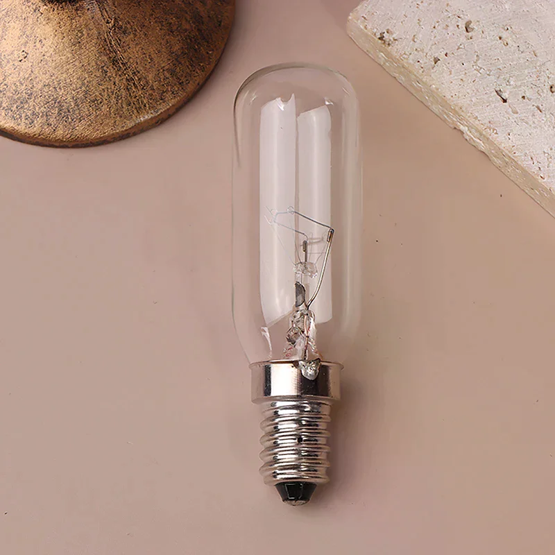 Range Hood Light Bulb E14 LED Light T25 220V 40W Cooker Hood Filament Lamp Extractor Fan Bulb Lighting Indicator Bulb 1Pc