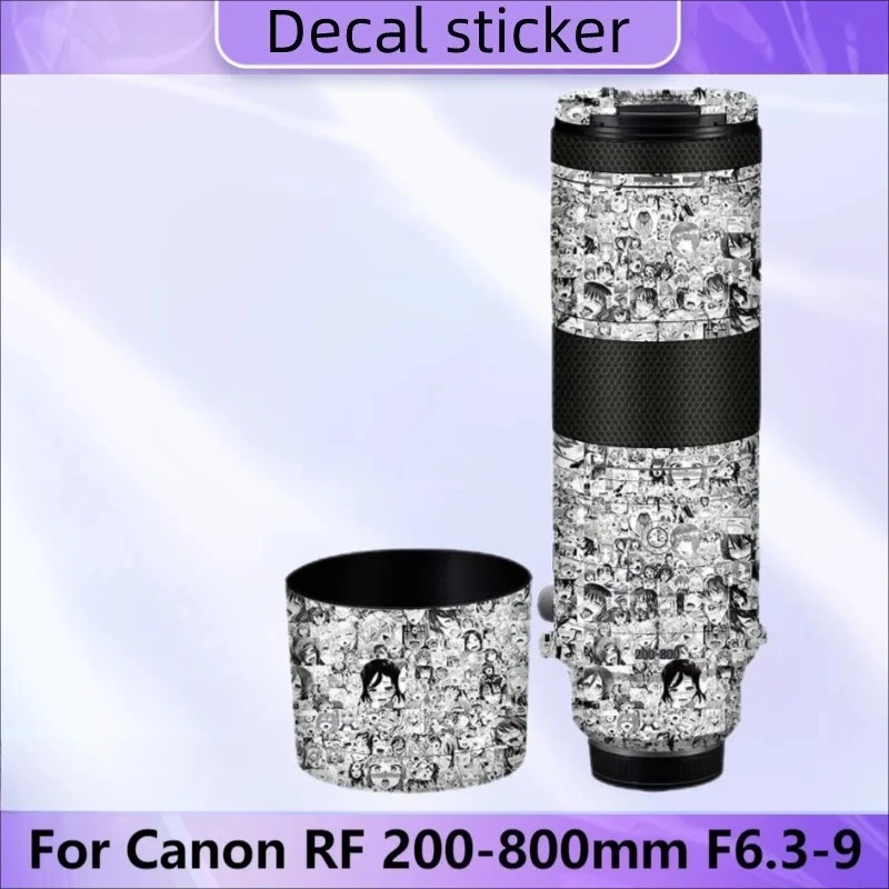 

For Canon RF 200-800mm F6.3-9 IS USM Lens Skin Anti-Scratch Protective Film Body Protector Sticker rf200-800