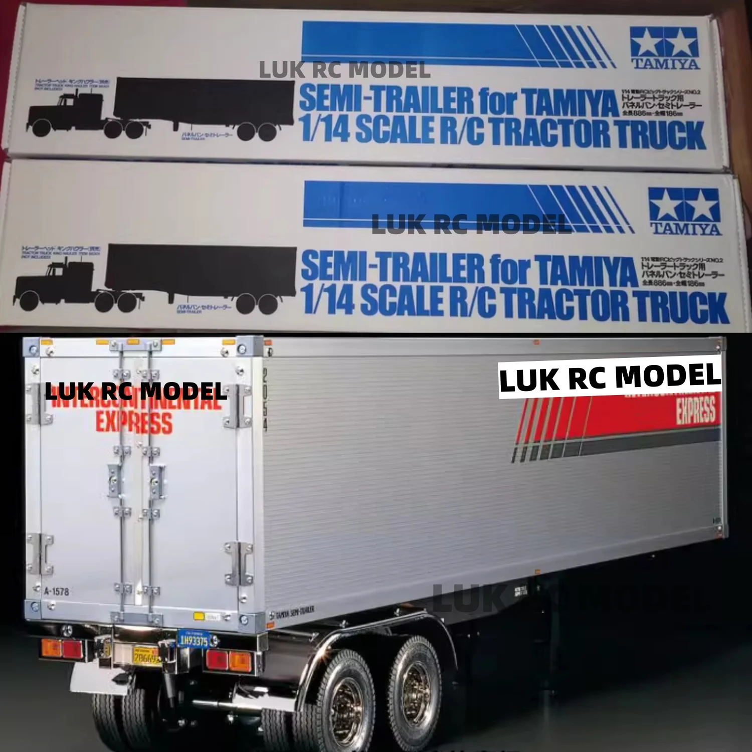 

Неокрашенный контейнер для полуприцепа TAMIYA в разобранном виде 56302, контейнер для комплектов 1/14, детали для самостоятельного изготовления, подарки для мальчиков для трактора, алюминиевый кабина