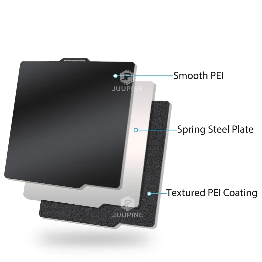 257x257 Build Plate for Bambu Lab X1 P1P A1 PEI Sheet PEO Smooth X1C PET Carbon Sheet PEI Bamboo Lab X1c Bambulabs P1s A1 Plate