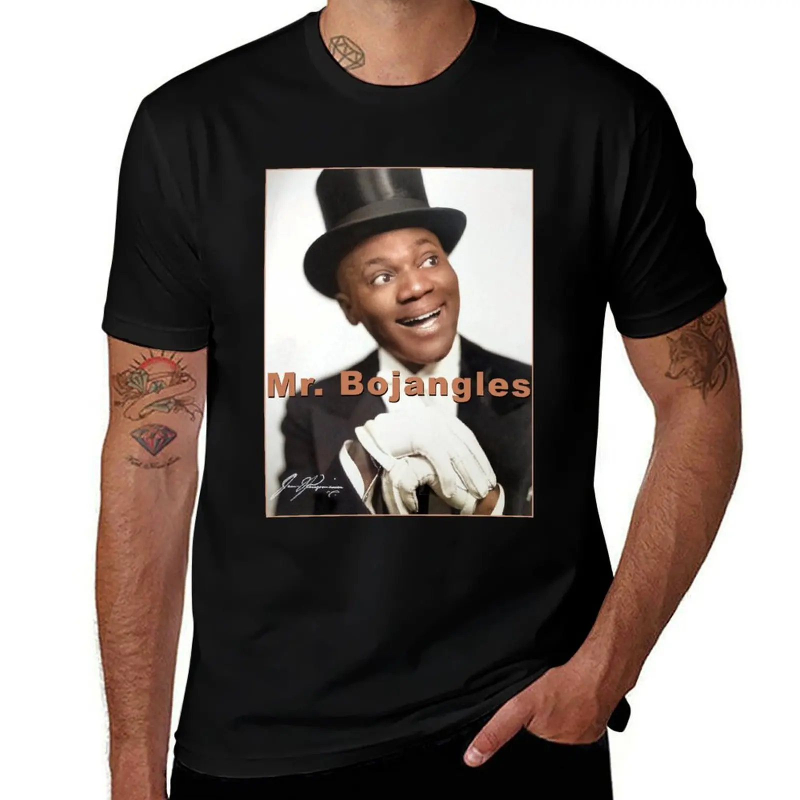 

Bill Bojangles Robinson Tap Dance Theatre Broadway T-Shirt man tshirt cotton t shirt man T-Shirt