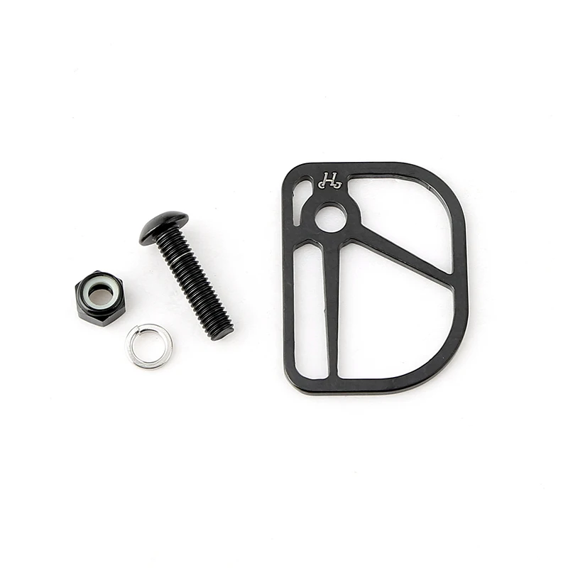 H & H-For Brompton Front Fork Protective Sheet, Titanium Alloy Protection Frame, Prevent Scratching