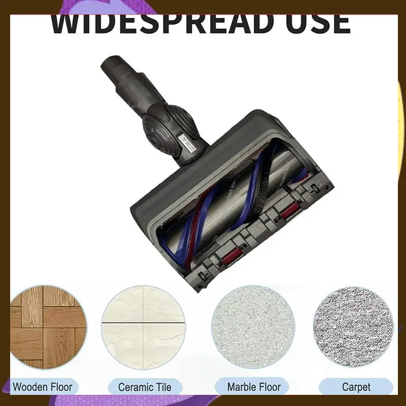 

Quick-Release Anti-Tangle Cleaner Head For Dyson V7/V8/V10/V11/V15 Vacuum Cleaner Parts With Switch Lock For Hardwood Floor-T33C