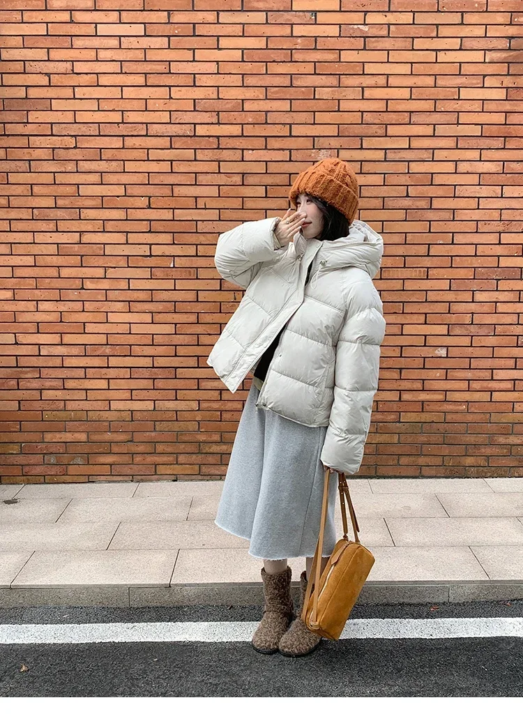 Korean style Soft Warm Cotton Bread Jacket Winter New Loose Versatile Cotton Women's Coat Fashion Casual Down Cotton Parkas 2026