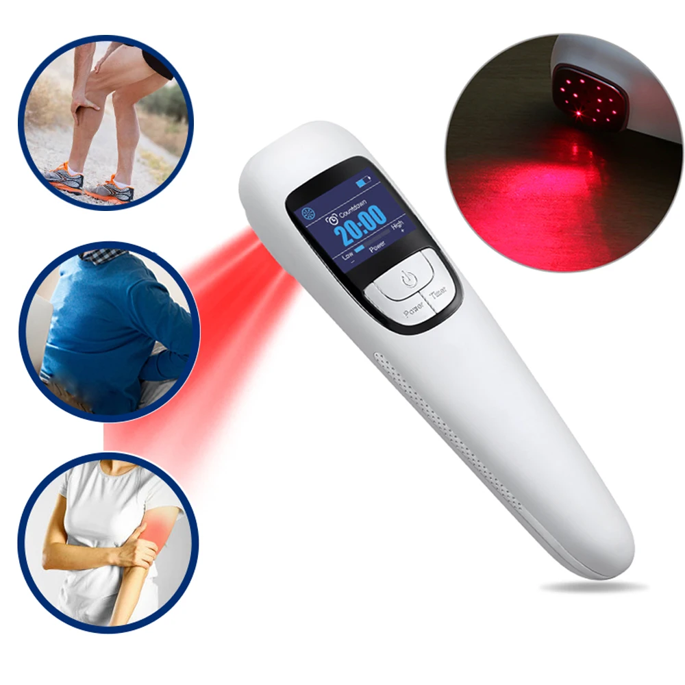 

Low Level Laser Therapy Device LLLT Handy Cure Laser Relief lower back Pain Reduce Tendon Joint Swelling