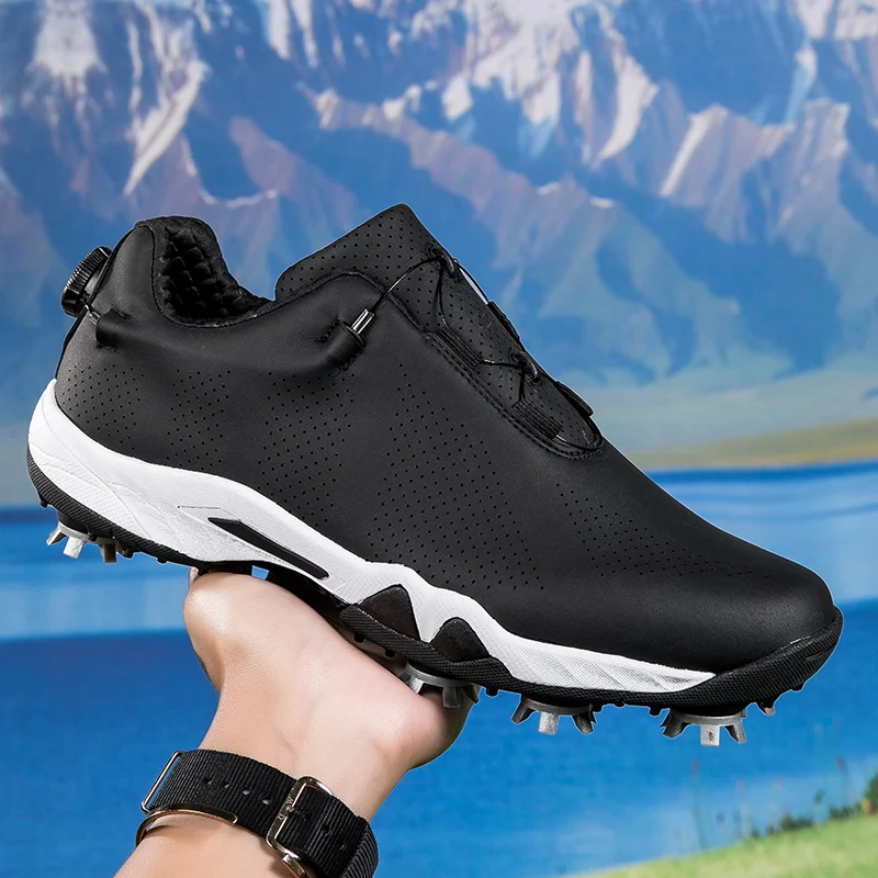 

Professional Golf Shoes Men Waterproof Golfing Sneakers Breathable Walking Shoes Non Slip