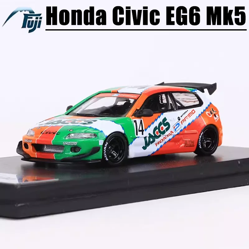 

Fuji 1/64 Honda Civic EG6 Mk5 Alloy Toy Diecast Metal Model Gift