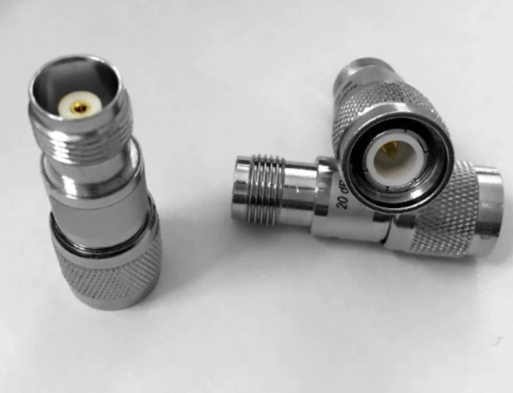 TNC Fixed Coaxial Attenuator 1-30dB DC-3GHz 6GHz 2W RF Signal Attenuator Test Accessory