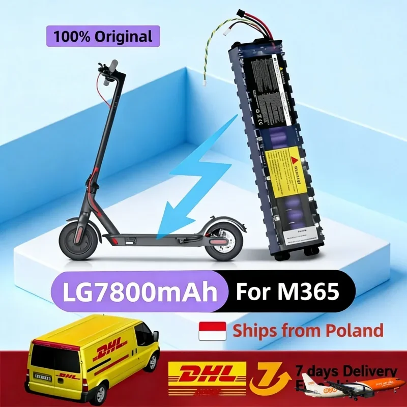 

️️36V 7.8Ah Scooter Battery Pack for Xiaomi Mijia M365, Electric Scooter, BMS Board for Xiaomi m365 For Xiaomi M365 Battery