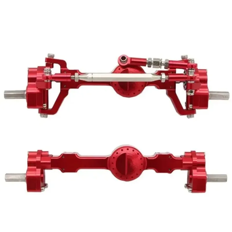 CNC Metal Front Rear Portal Axle Assembly Upgrade Parts For 1/12 RC Crawler Off Road Car Fit D90 D91 D96 MN98 MN99S MN45