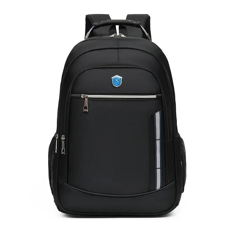 Oxford Cloth Unisex Backpack Travel Travel Large Capacity Student Schoolbag Business Commuter Computer Bag 15 Inch Durable