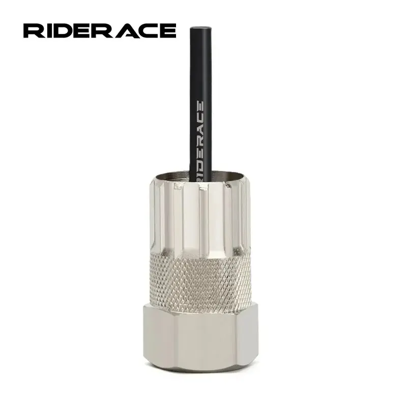 Herramienta RIDERACE para quitar el anillo de bloqueo de la cassette de bicicleta, compatible con Shimano, SRAM, SunRace, removedor de piñones, herramientas de reparación para bicicletas de carretera y MTB.