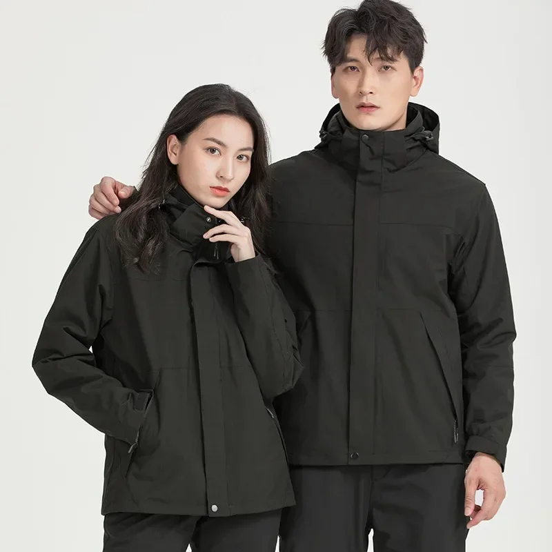 

Camping Hiking Jackets Men Spring Autumn Outdoor Sports Breathable Coats Climbing Trekking Windbreaker Travel Waterproof Women