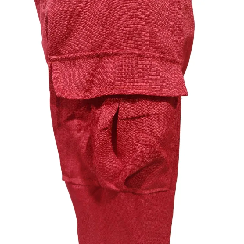 Calamari Guanti con cintura generale con cappuccio Set maschera Hallowe TV Game Guard Costume cosplay Tuta rossa Outfit Adolescenti adulti Tracksui