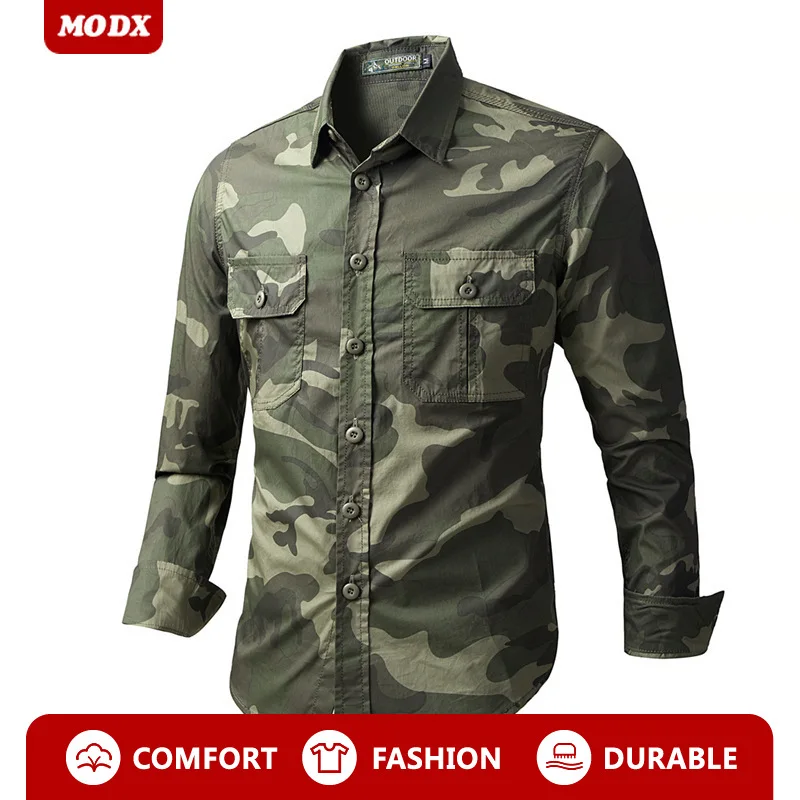 

Новая летняя хлопковая рубашка для мужчин с несколькими карманами, износостойкая рабочая одежда с лацканами и длинными рукавами, повседневная удобная свободная тонкая куртка-рубашка