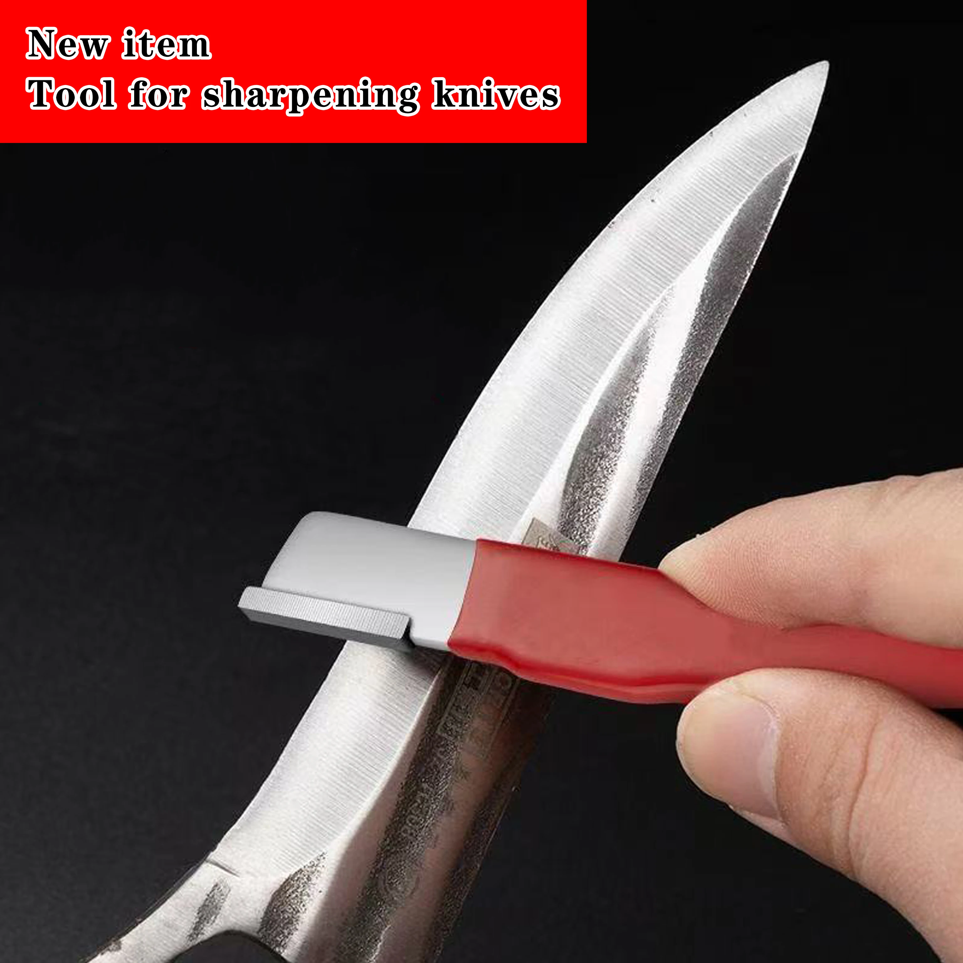 مقص مبراة مقص حديقة متعدد الوظائف مبراة مبراة أدوات المطبخ الحجرية سكين ومقص أداة شحذ #2