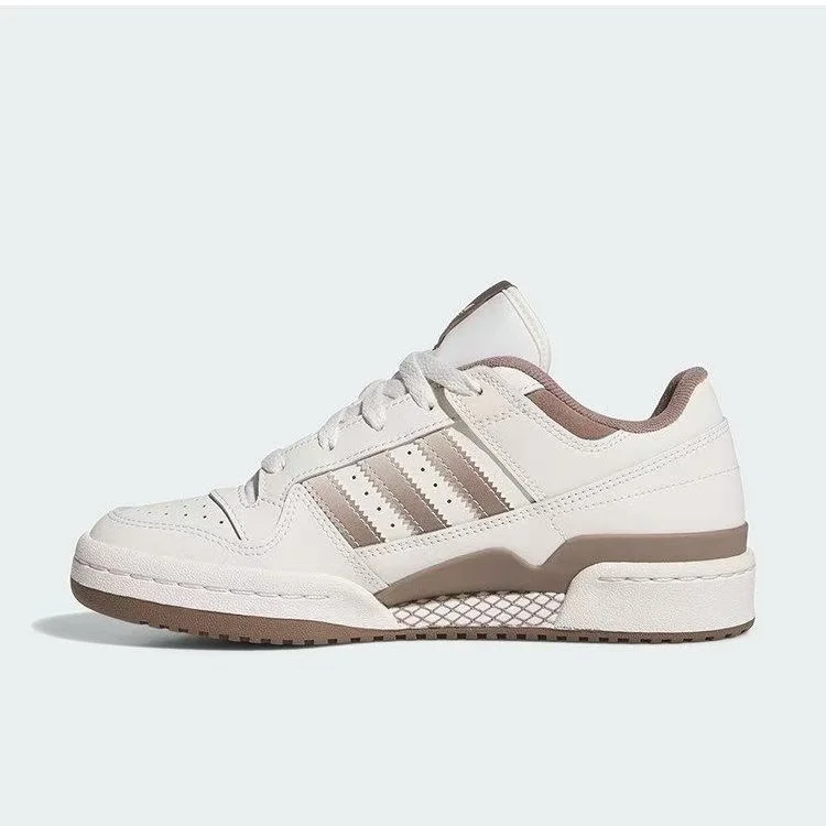 Adidas Originals FORUM Low CL Comfortable and versatile thin sole, durable, low-top sneakers for women JI3257