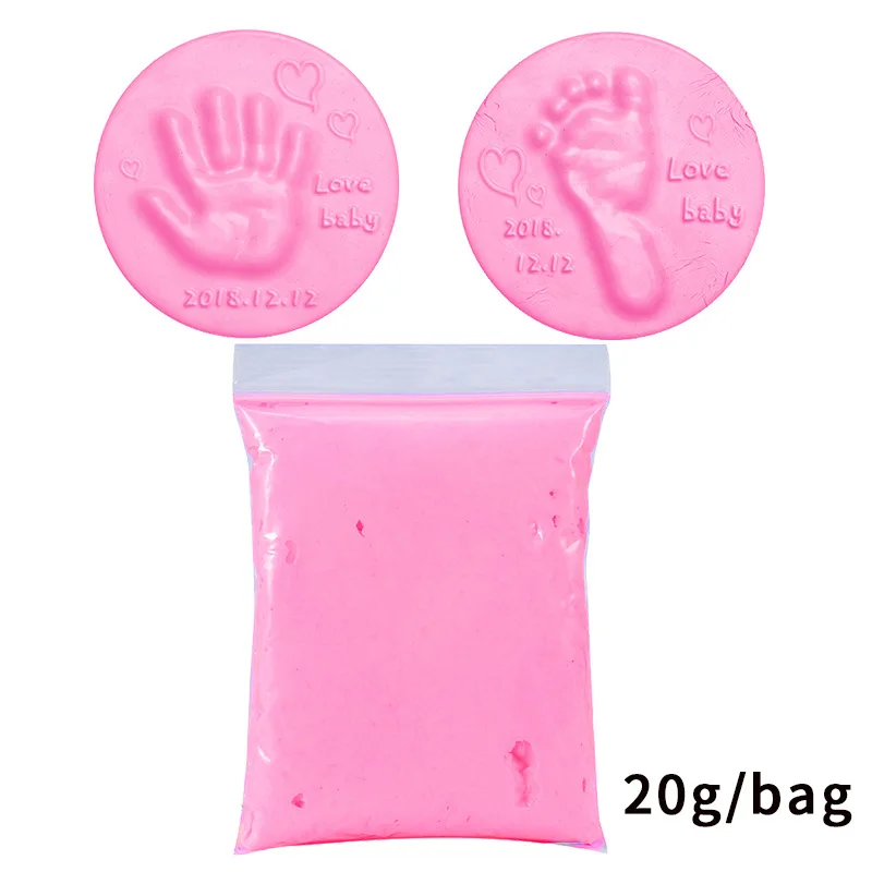 Baby Footprints Handprint Ink Pads Safe Non-toxic Ink Pads Kits for Baby Shower Baby Paw Print Pad Foot Print Pad Inkless