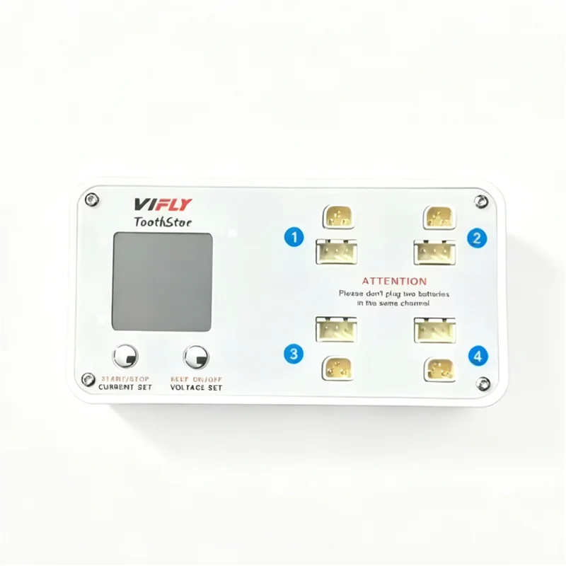 ToothStor 4-Channel 2S Charger, VIFLY, Basic & BT3.0 Versions for FPV Whoop & Tiny Whoop