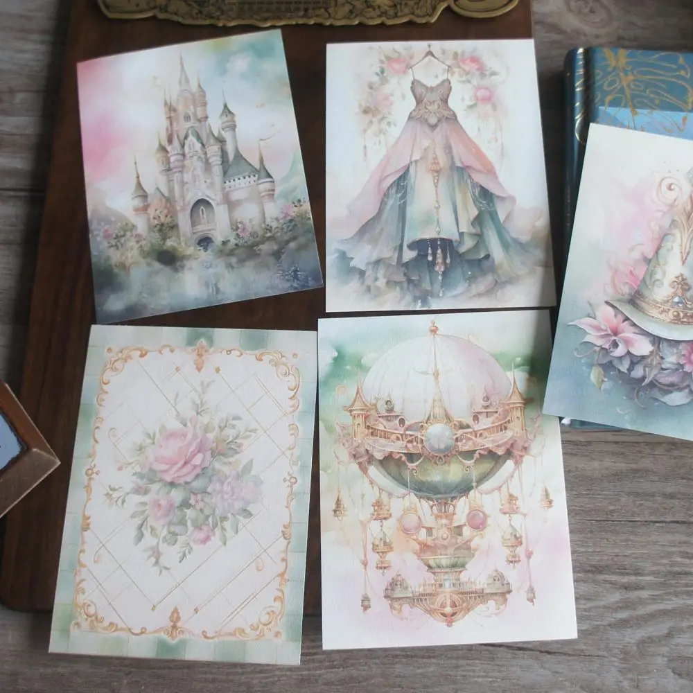 

30 Sheet Princess's Castle in Fairy Tales Background Design Craft Paper Gift Decoration Scrapbooking Handmade DIY