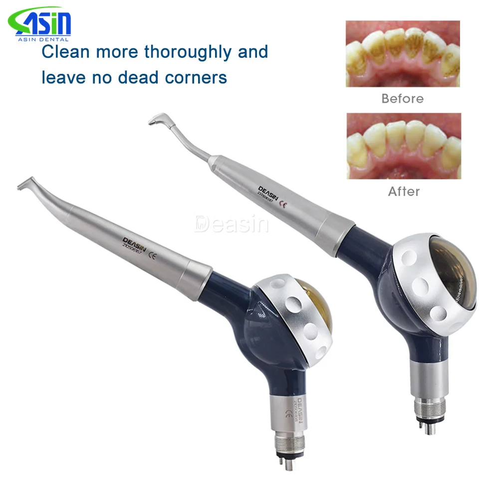 Dental air Prophy Intra Oral Hygiene 360ºrotation Dental Polishing 4 Hole Air Flow Prophy Jet Tools Instrument