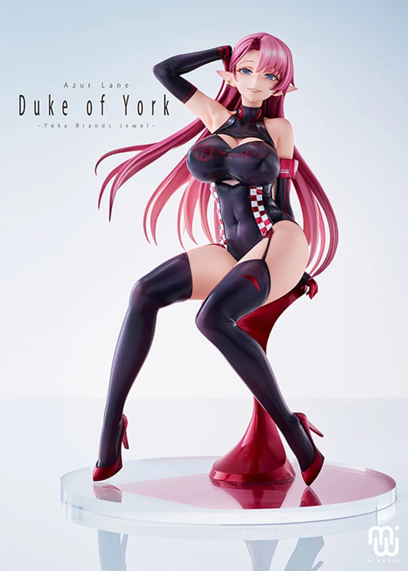 HD GK Resin Figure Kit  Duke of York Racing girl Azur Lane 1/4  Unpainted Garage Resin Kit Model GK