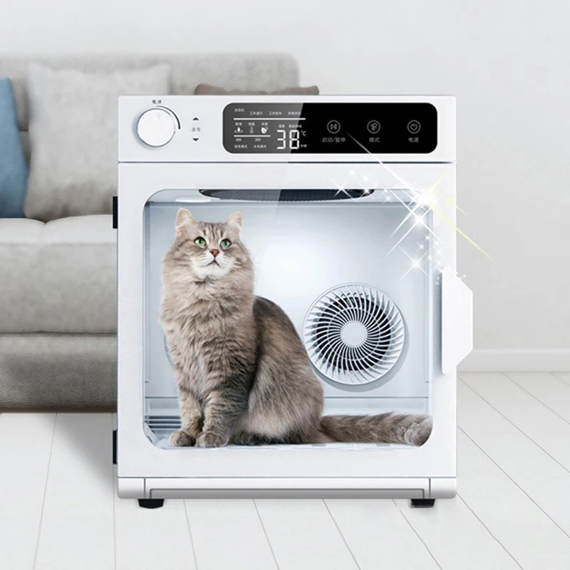 

1100W Pet Dryer Box 54L Silent Sterilize Pet Dryer Machine Grooming Short Long Hair Cats Dryers Professional Dogs Supplies
