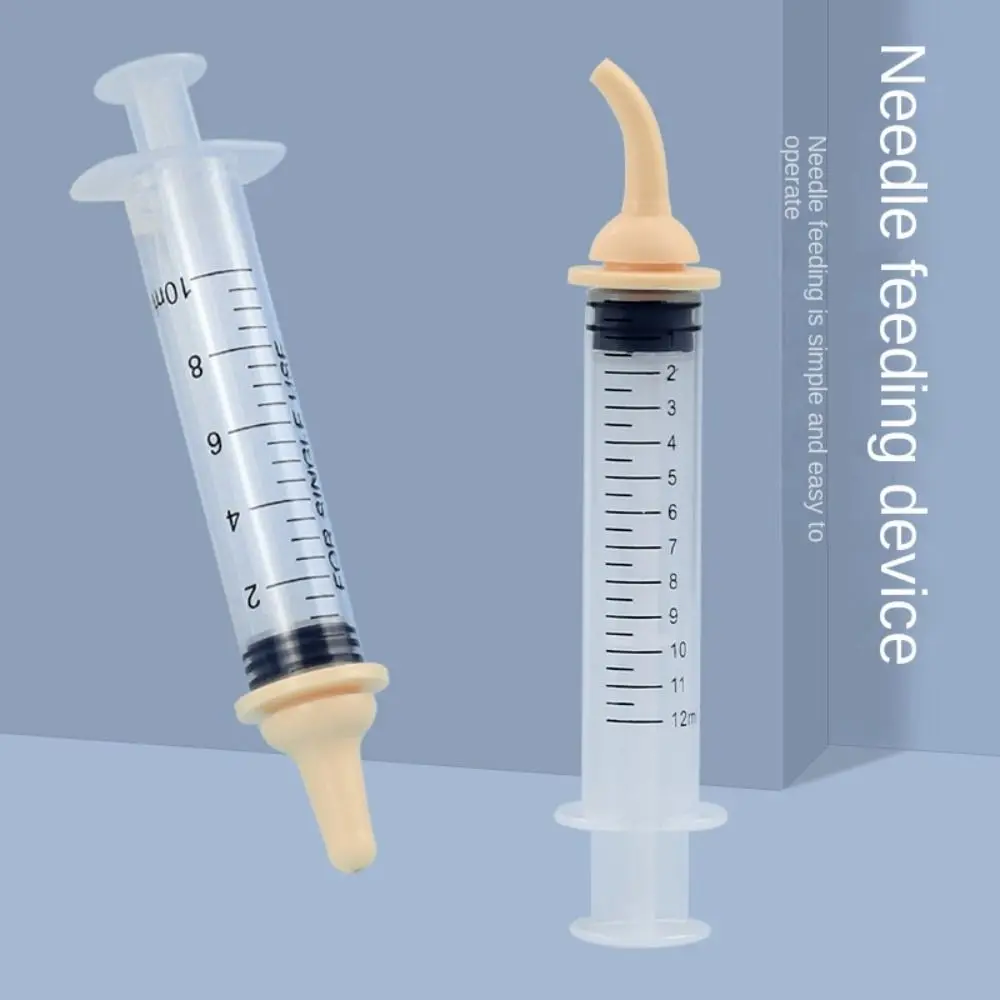 with Silicone Nipple Pet Feeding Oral Syringe Pet Feeding Nipple Pet Medication Drinking Water Syringe Dog Cat Feeding Pacifier
