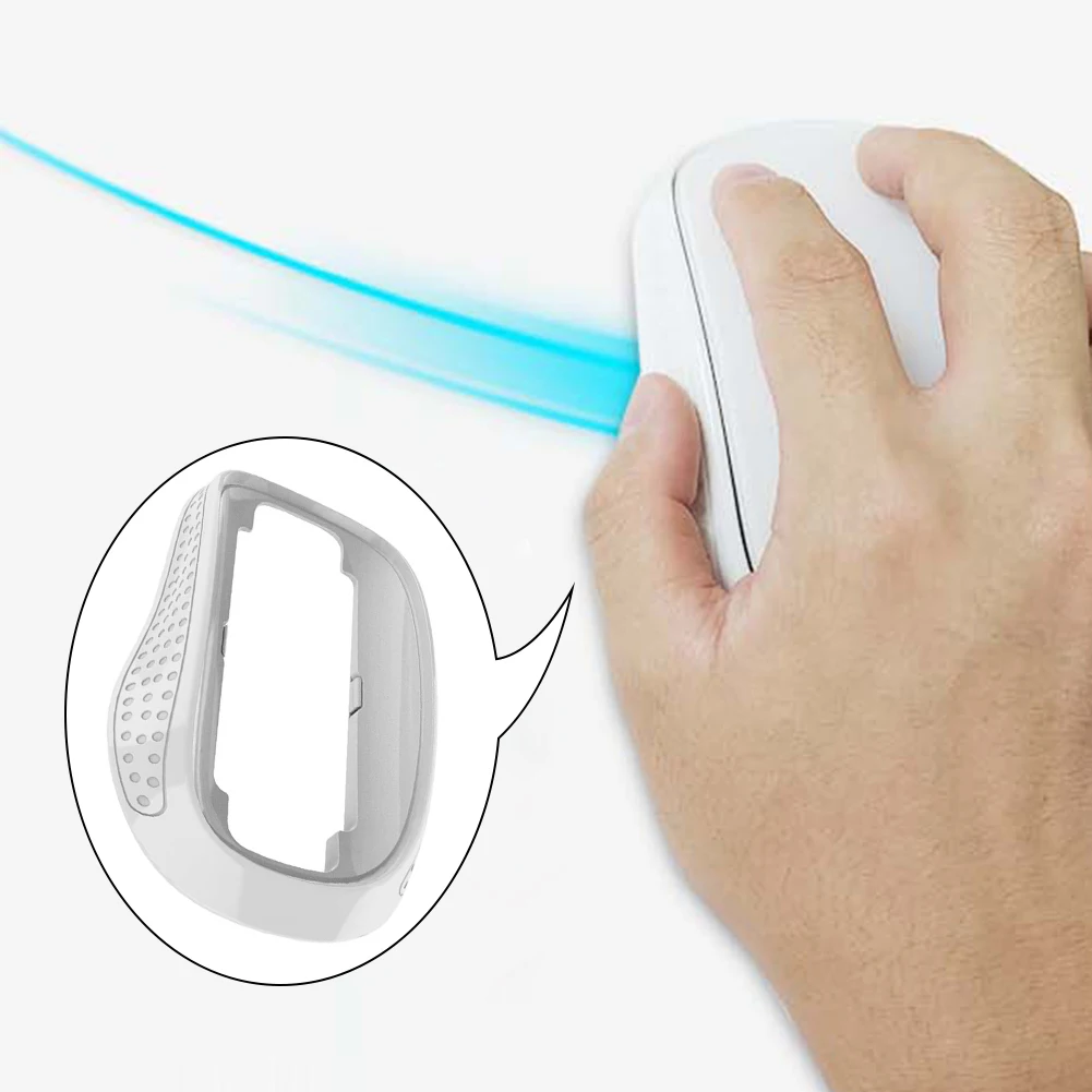 Magic Mouse 2/3 베이스의 경우 편안함과 제어력 향상 마우스 베이스 미끄럼 방지 디자인 인체공학적 충전 베이스