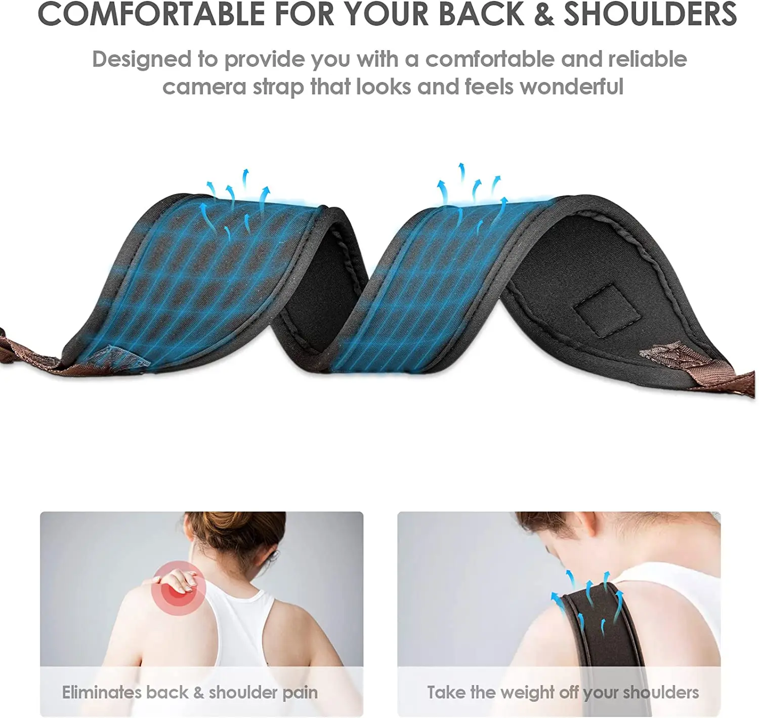 Uniwersalny pasek do aparatu Leica Canon Fuji Nikon Olympus Panasonic Sony aparaty regulowany pasek na szyję na ramię