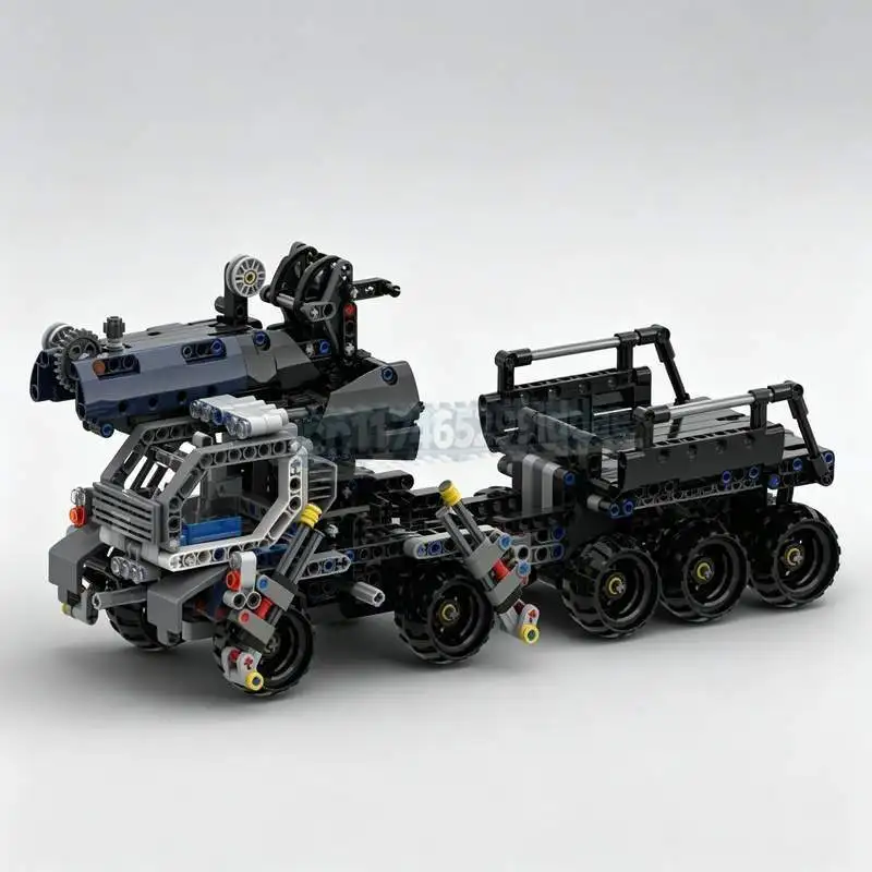1131PCS Multi-Functional Engineering Vehicle MOC Building Blocks Technical Model Creative DIY Assembly Educational Puzzle Gift