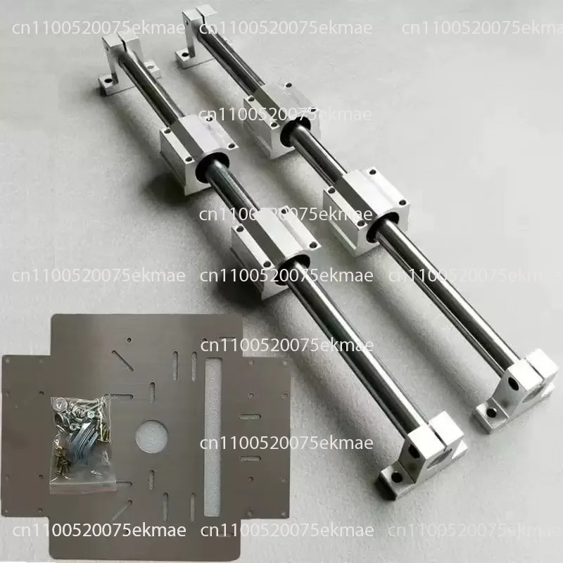 Guide Rail Cutting Machine Solid Steel Bar Straight Cutting Track Circular Saw Woodworking Tile Panel Precision Cutting Jig