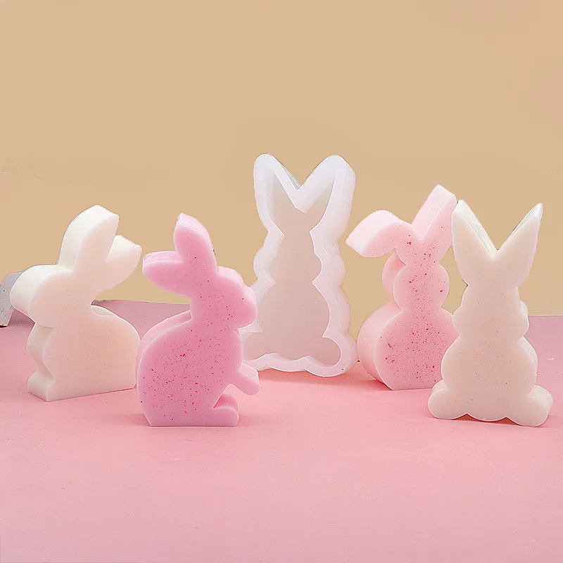 Rabbit Girl Kitchen Accessories Cooking Tools Cake Decorating Silicone Mold For Baking Fondant Sugar Craft