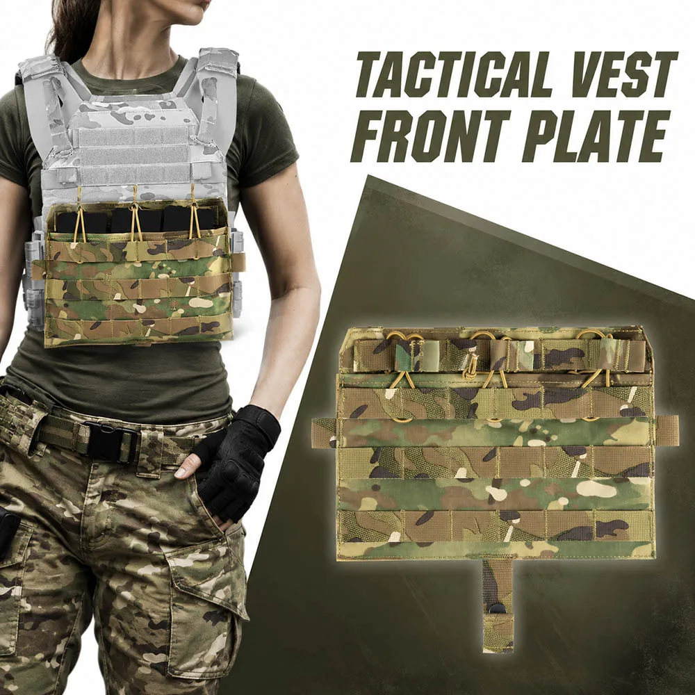 戦術的な取り外し可能なベストフロントプレート-molle-トリプル-556-マガジンポーチ-avs-jpc-20-エアガン狩猟ペイントボールアクセサリー用
